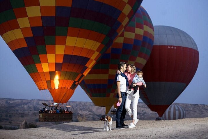 Enjoy a thrilling hot air balloon experience in Cappadocia. See fairy chimneys and valleys from above, creating unforgettable memories